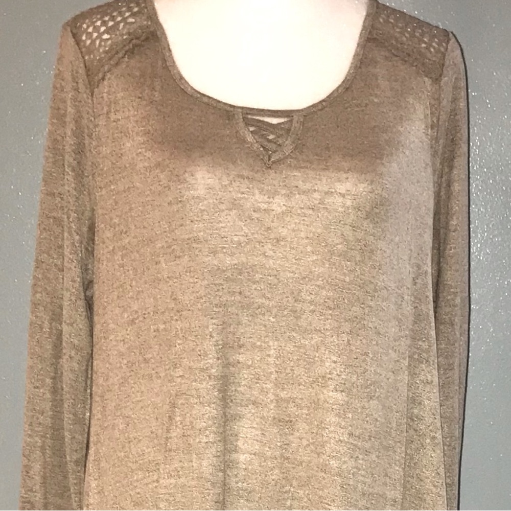 Kori Long Sleeve Top Size Medium